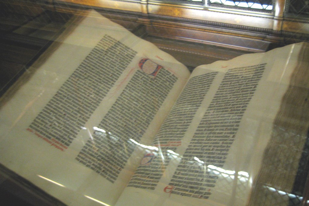 A conquista de Gutenberg vista no Pierport Museum – Marshall